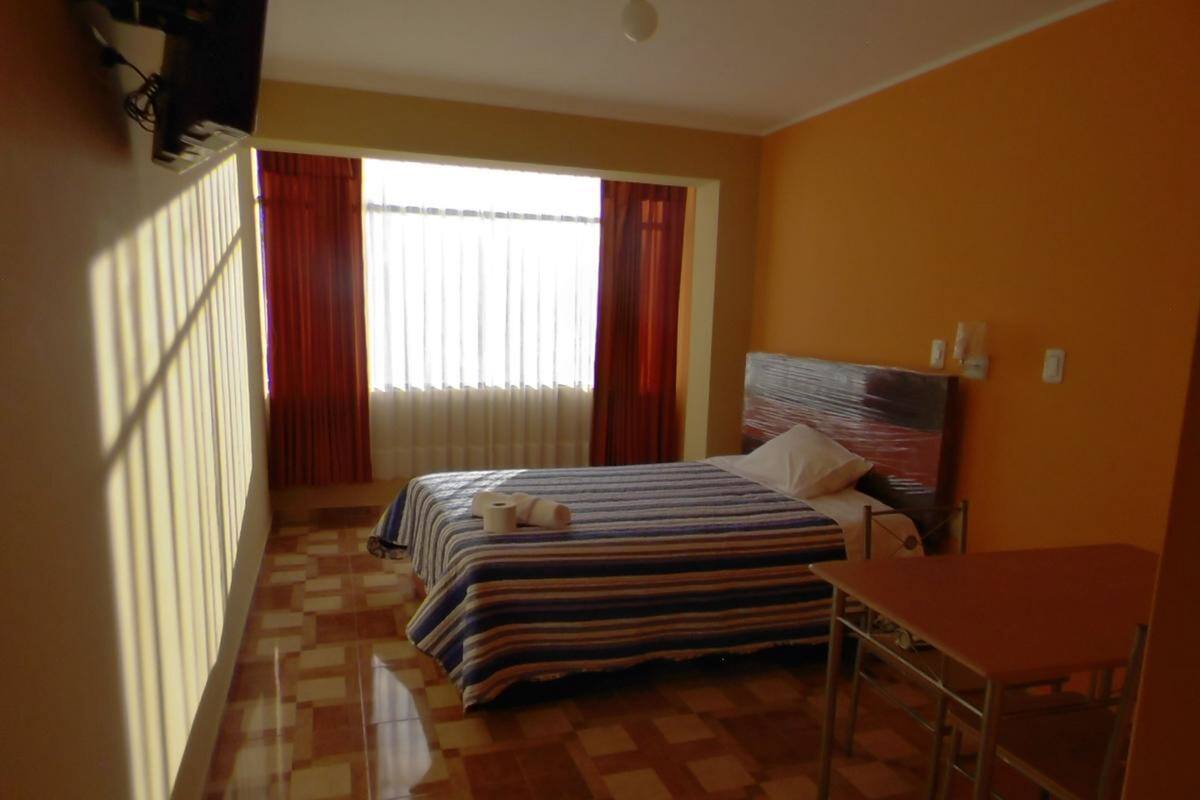 Blackout curtains, iron/ironing board, rollaway beds, free WiFi