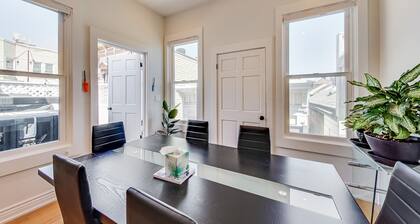 Beautifully updated, this modern apartment blends contemporary design with the rich history of the Castroâjust steps from Harvey Milkâs former home and iconic camera shop, and above a favorite neighborhood coffee spot.