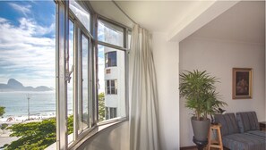 Familienapartment, Mehrere Betten, Meerblick | Ausblick vom Zimmer