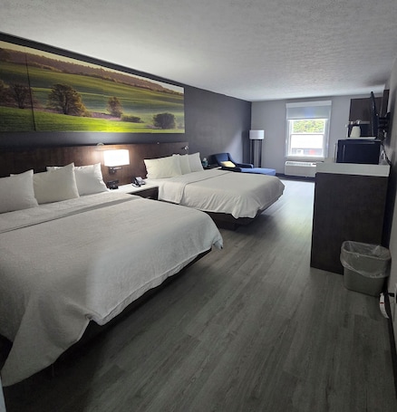 Suite, 1 Bedroom, Non Smoking (2 Queen Beds) | Egyptian cotton sheets, premium bedding, memory foam beds
