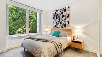 2 habitaciones, decoración personalizada y muebles diferentes