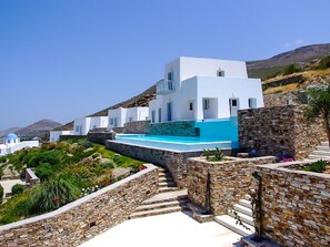 Exterior - Traditional Cycladic Luxury Villa with breathtaking sea view! (Πάρος)