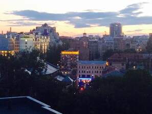 منظر من الجو على ارتفاع عالٍ