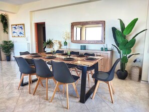 Dining - "Villa Balcony", Cozy Villa with Amazing View (Ροδιά)