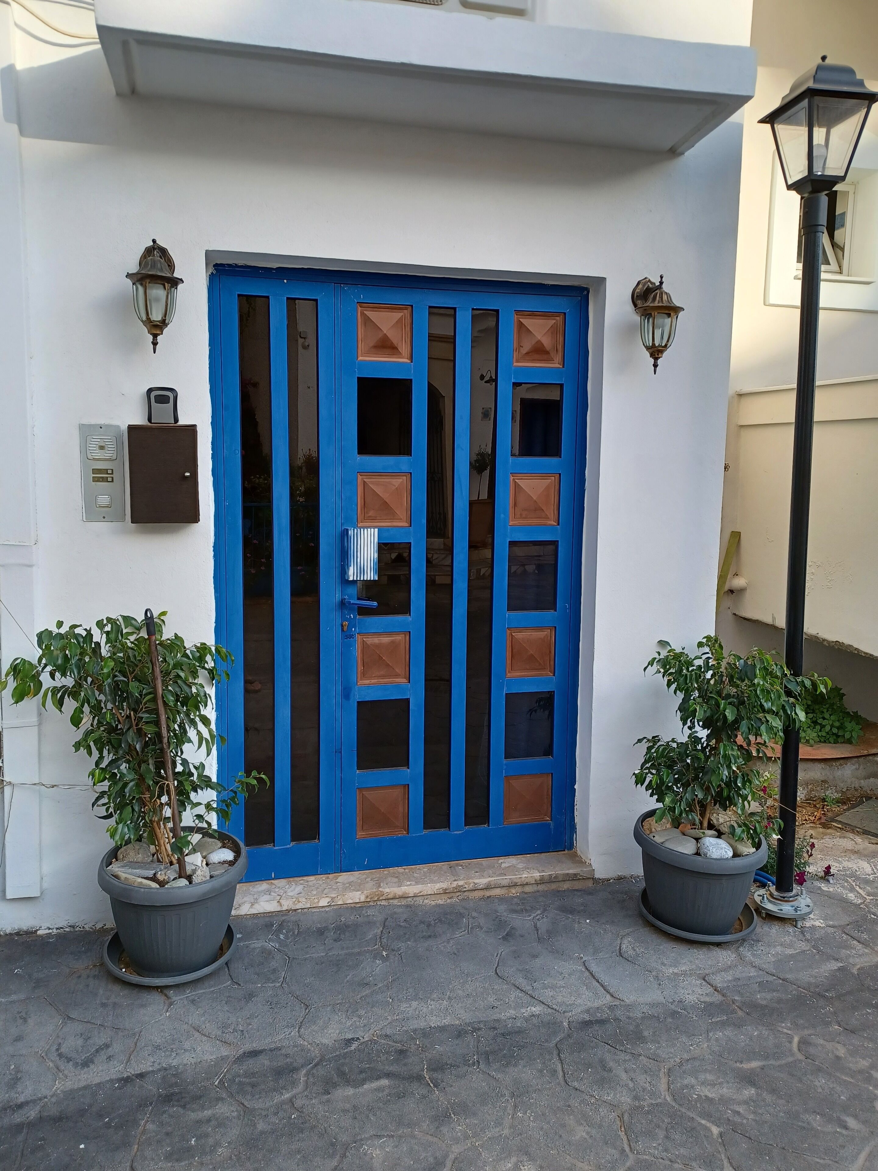 Entrée de l’hébergement
