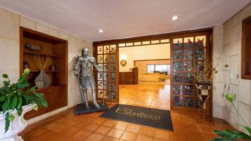 Entrada de la propiedad