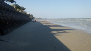 On the beach