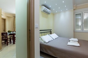 1 bedroom, in-room safe, WiFi, bed sheets - Waterfront apartment 4 (Κίσσαμος)