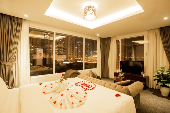 行政客房, 1 张特大床 | 客房景观
