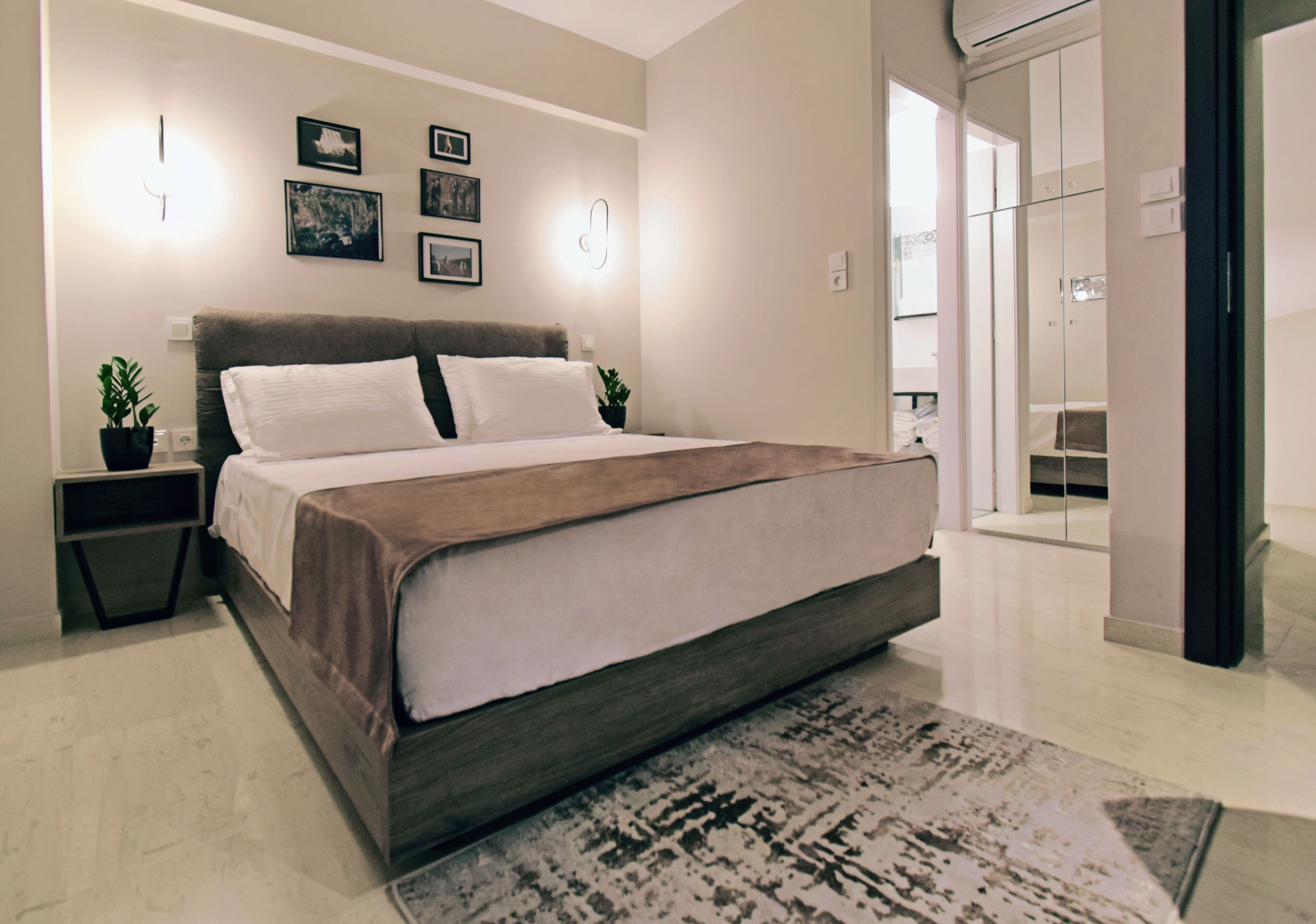 deluxe double room | in-room safe, desk, laptop workspace, blackout curtains