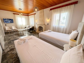 2 chambres, fer et planche Ă repasser, Wi-Fi, draps fournis