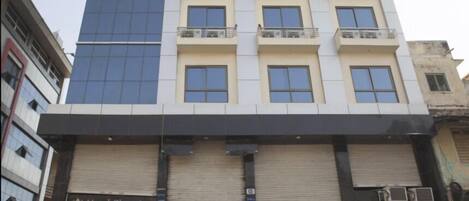 Fachada del alojamiento