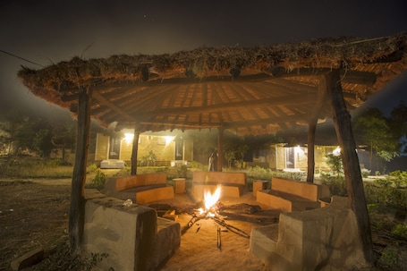 Fireplace. Tribal Wood Resort