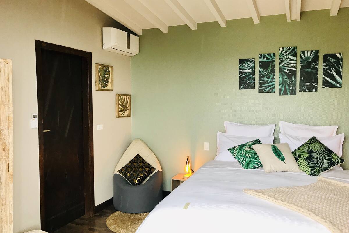 Chambre Double Deluxe, 1 très grand lit, vue mer, vue mer