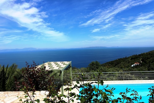 DIO GASTHÄUSER VILLA Prastos 3 B / R mit privatem Garten und Pool