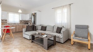 Smart TV, fireplace, DVD player, stereo - VILLA ALBA (Μικρή Βίγλα)