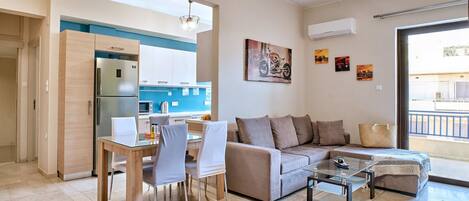 TV, DVD player, offices