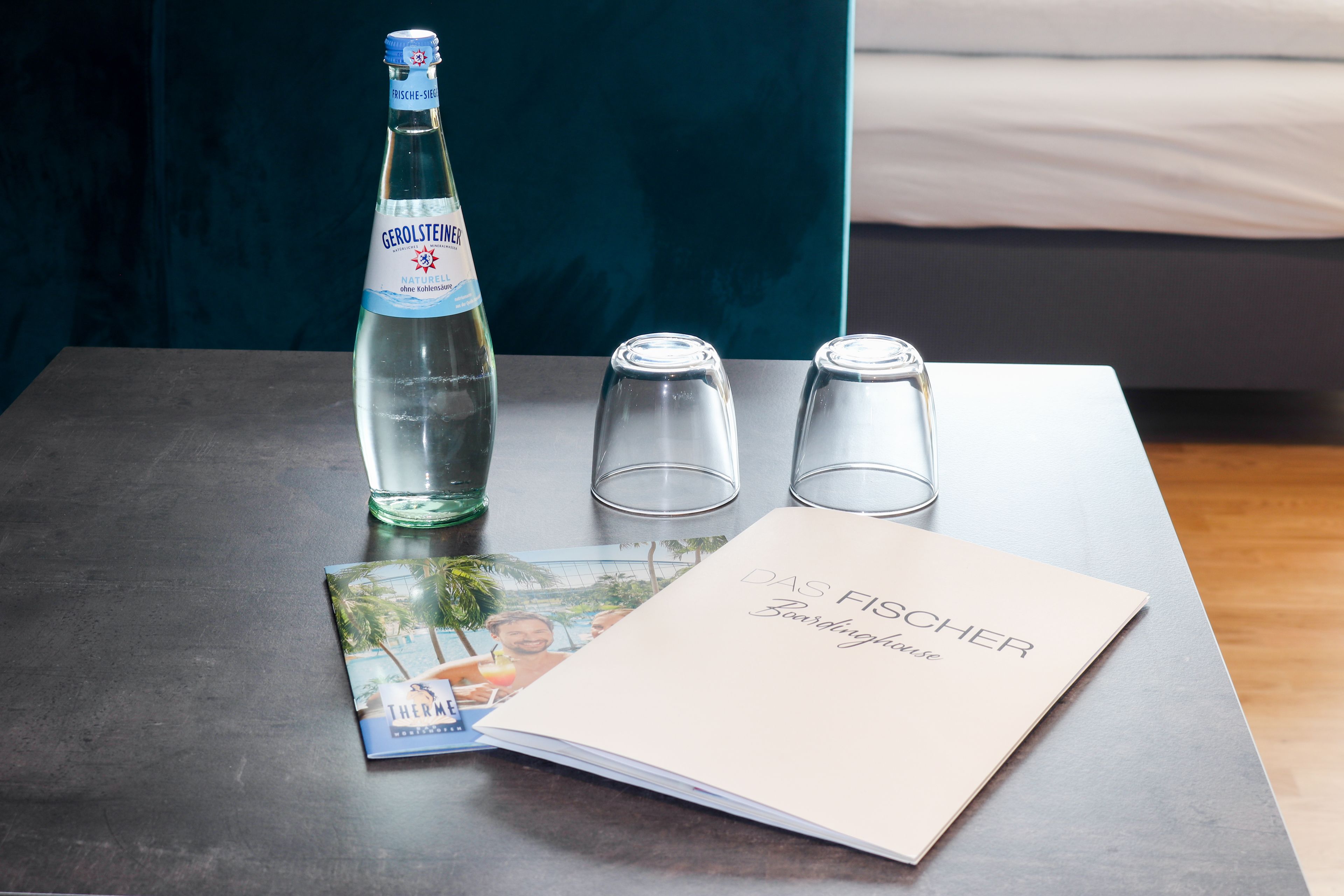 deluxe quadruple room | in-room dining