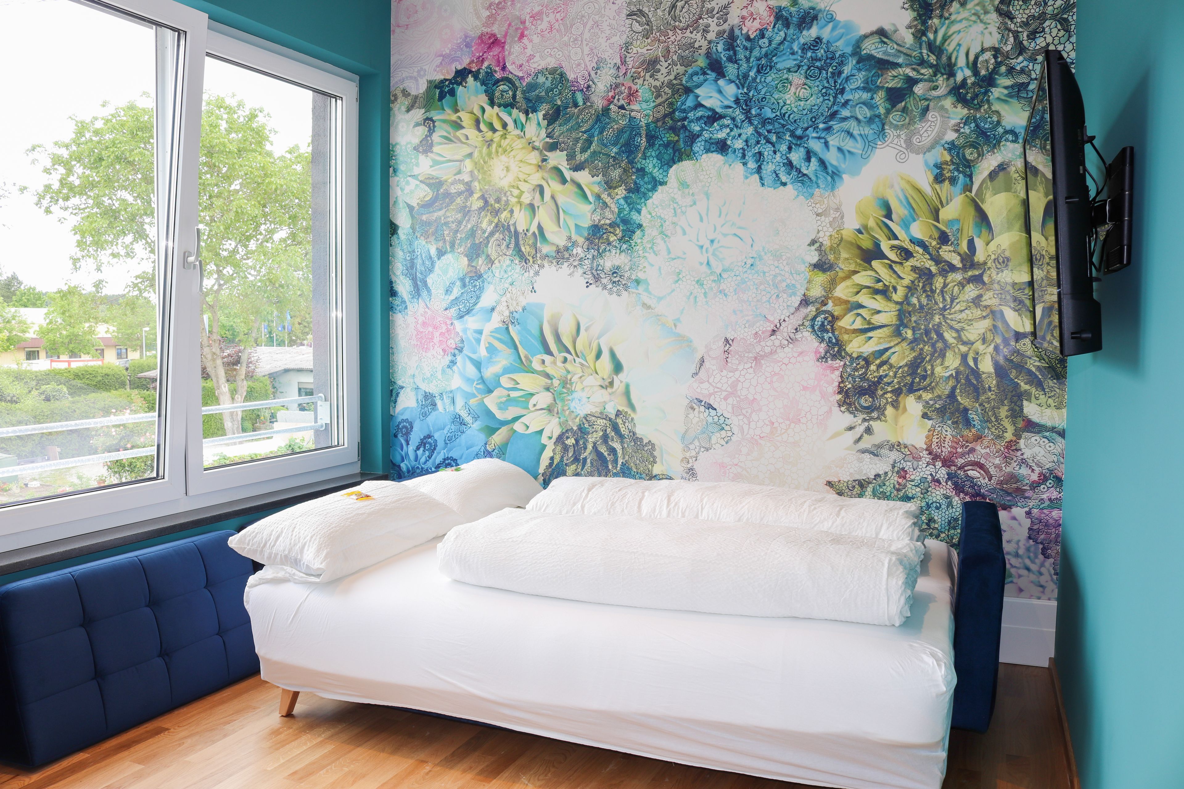 comfort quadruple room | 1 bedroom, individually decorated, soundproofing, cots/infant beds