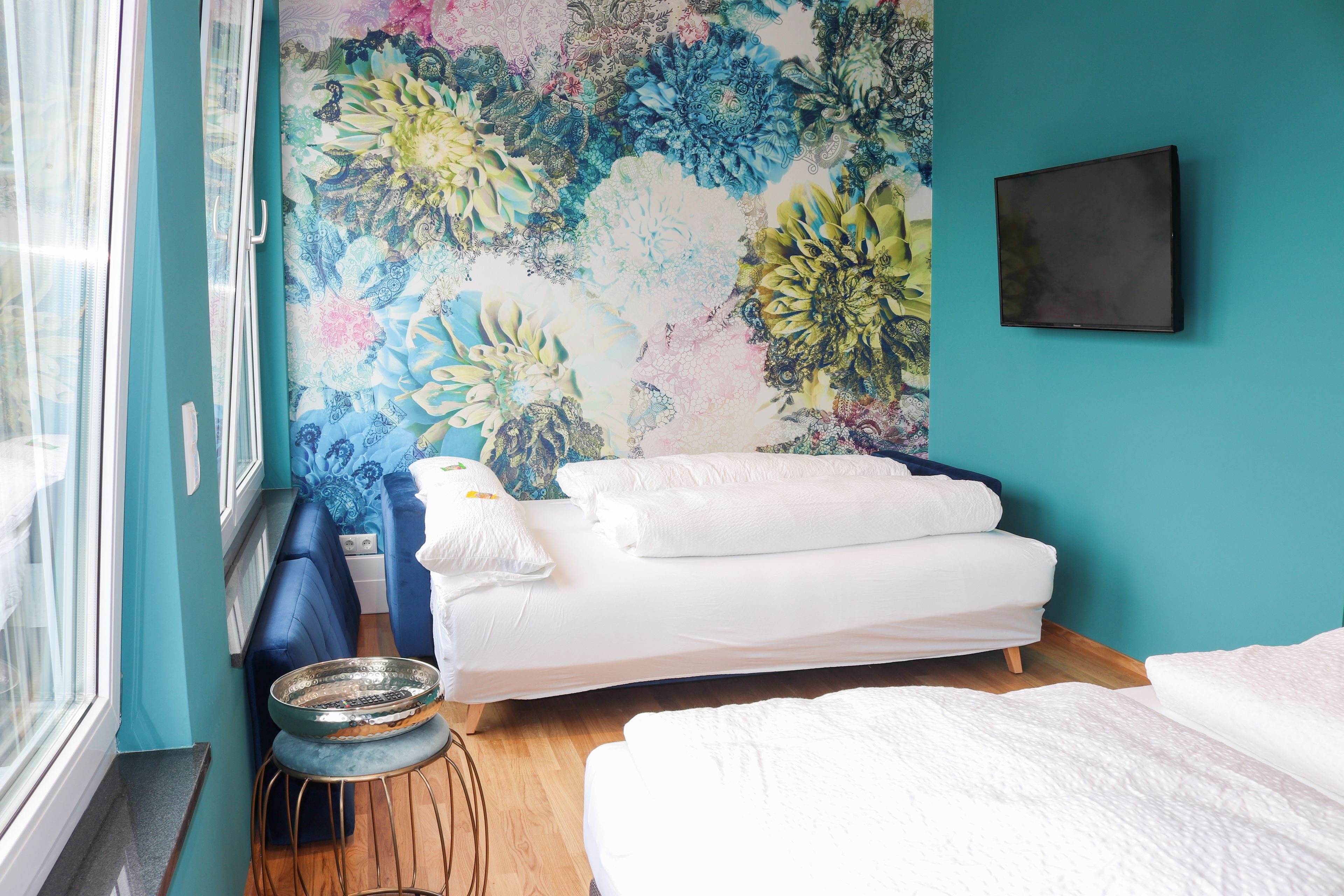 comfort quadruple room | 1 bedroom, individually decorated, soundproofing, cots/infant beds