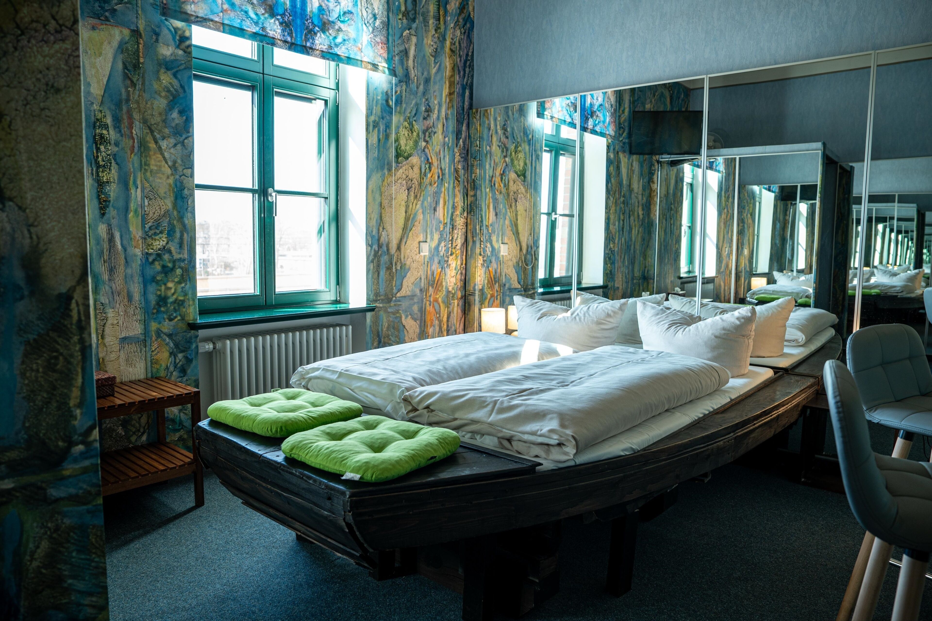 Design Double Room (Zwischen Wasser und Himmel) | Individually decorated, individually furnished, blackout drapes