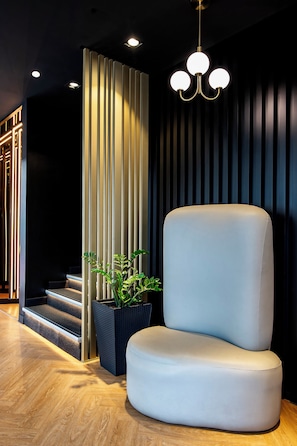 Interior entrance