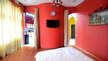 1 bedroom, iron/ironing board, free WiFi, bed sheets
