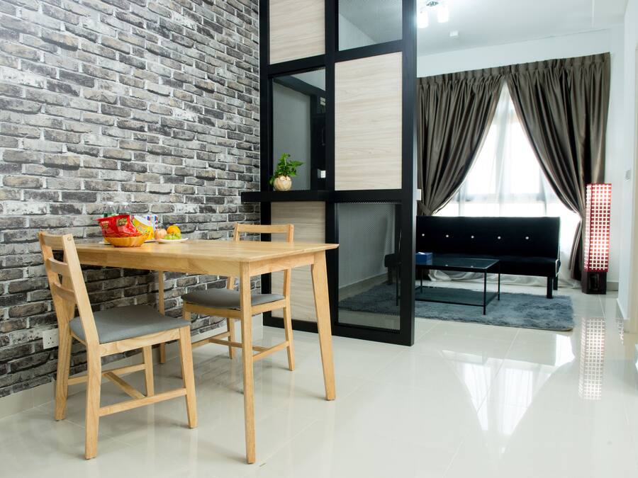 Premier appartement, 2 eenpersoonsbedden | Dineren in de kamer