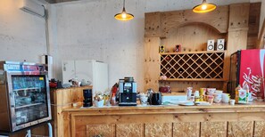 Inbegriffenes Frühstücksbuffet am Wochenende