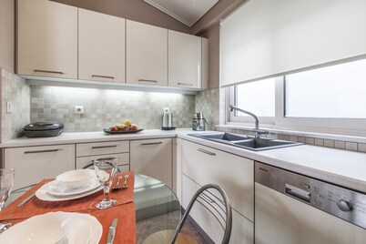 Acrópolis de lujo Ver Dúplex Ático en Thiseio