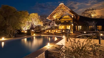 Front of property - evening/night