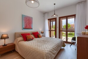Premium Apartment, 3 Bedrooms, Pool Access | Living area | Flat-screen TV - Aphrodite Hills Rentals – Premium Serviced Apartments (Kouklia)