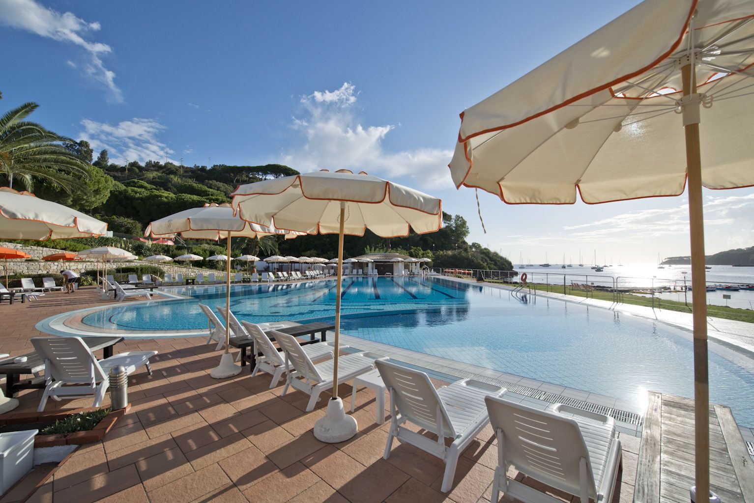 Seasonal outdoor pool