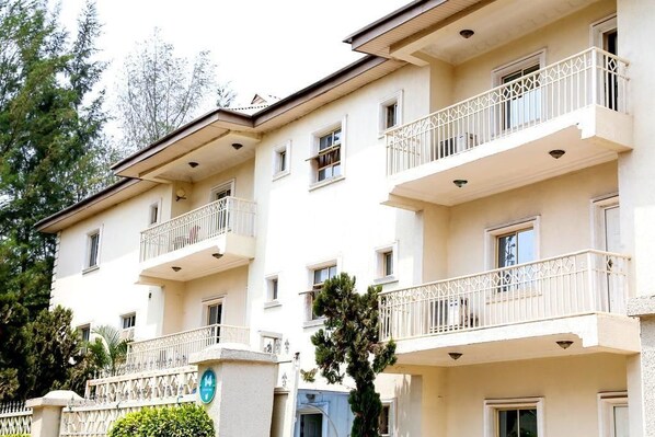 Façade de l’hébergement