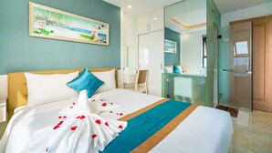 Apartment, 2 Bedrooms, Beach View | Desk, soundproofing, iron/ironing board, free WiFi - Bayhomes Serviced Apartment at Muong Thanh Residence (Da Nang)