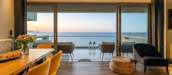 "C. P. Suite de luxe "avec vue imprenable sur la mer!
