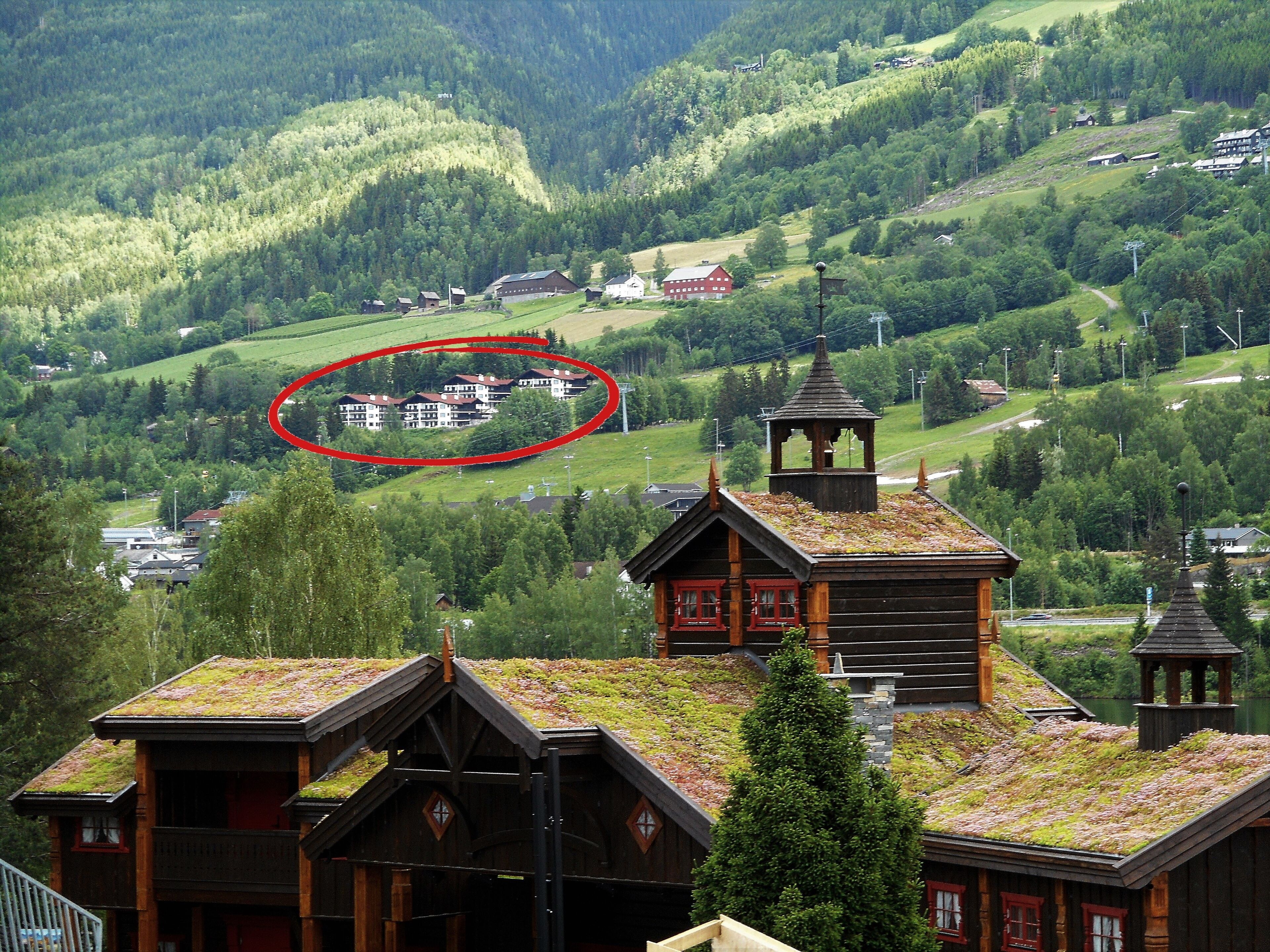 Fassade der Unterkunft