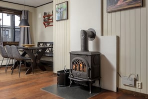 Appartement Familial, 2 chambres, sauna, côté piste de ski | Coin séjour