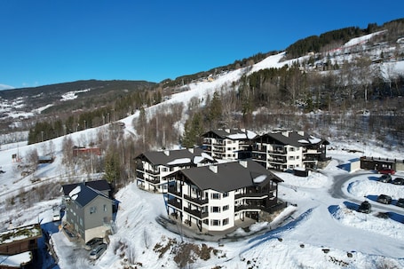 Fachada de la propiedad. Hafjell Resort Alpin Apartments Sørlia