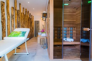 Sauna, perawatan tubuh, 1 ruang perawatan, dan manikur dan pedikur