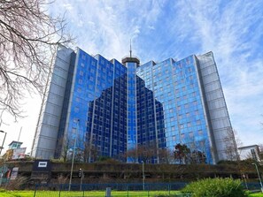 디럭스 아파트, 침실 1개, 시내 전망 | 숙박 시설 정면