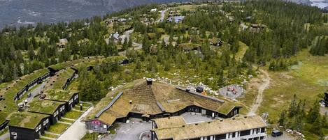 Façade de l’hébergement