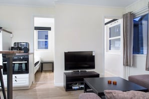 Family Apartment, 2 Bedrooms, Garden Area | Television