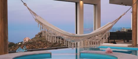 Außenpool, beheizter Pool
