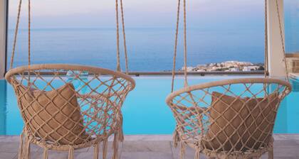 Absolute Privacy in this modern villa, with amazing seaview, private pool & BBQ