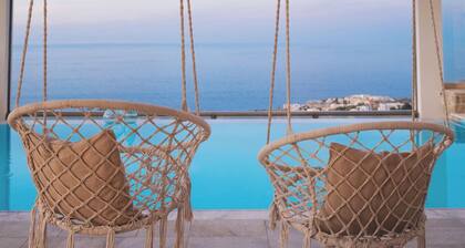 Absolute Privacy in this modern villa, with amazing seaview, private pool & BBQ