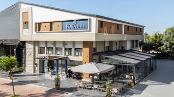 Fachada de la propiedad