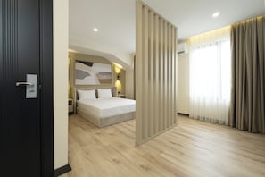 Habitació Deluxe | 1 dormitori, roba de llit d'alta qualitat i minibar