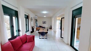 TV, fireplace, DVD player - Eleanna villas. Villa Athena (Καβρός)