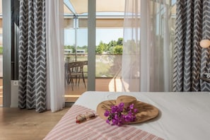 Superior Apartment | 1 Schlafzimmer, Bettwäsche aus ägyptischer Baumwolle